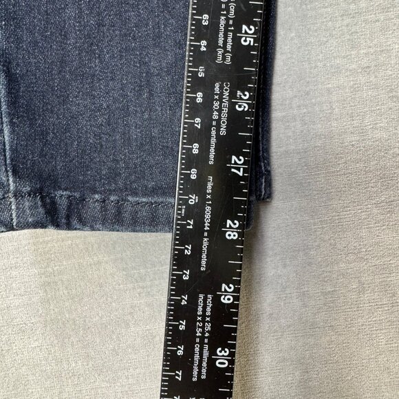 Candies Skinny Jeans Size 5/27W Dark Wash Denim Stretch Sculpt Jeans Push Up - Picture 6 of 10